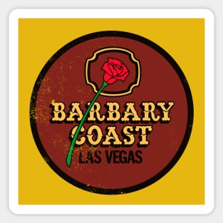 Retro Vintage Barbary Coast Casino Las Vegas Sticker